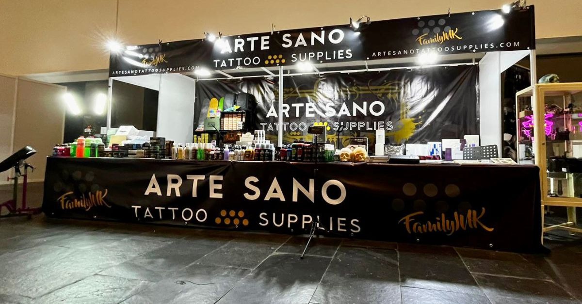 Arte Sano Tattoo Supplies en la Pamplona Tattoo Expo 2023